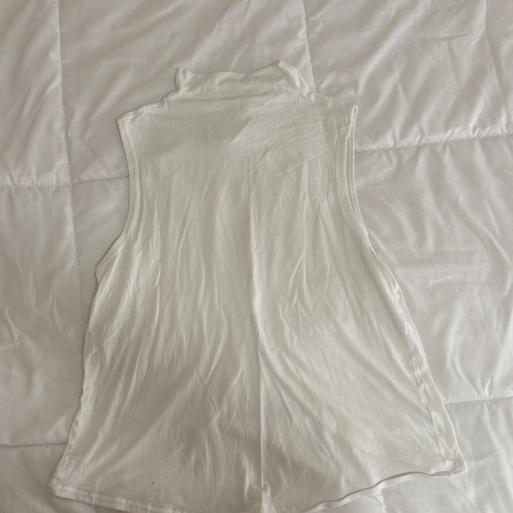 Lululemon Athletica White Tank Top